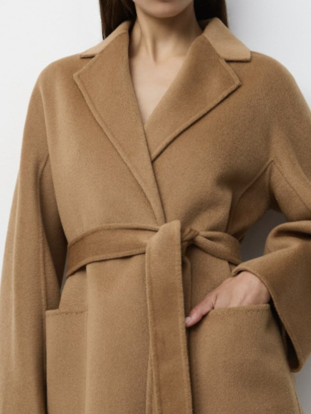 The Curated Classic Coat Camel XS